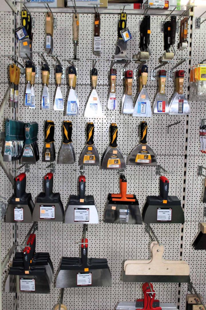 Outillage du peintre Le Tampon