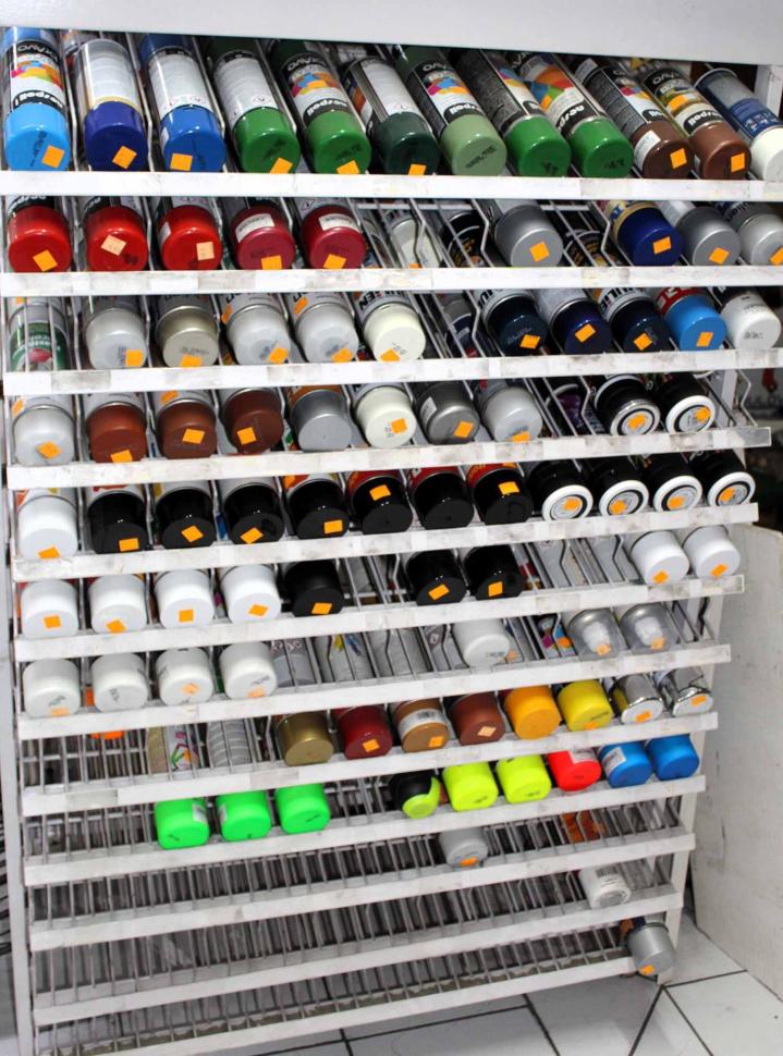 Accessoires de peinture le Tampon