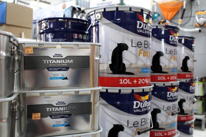 Outillage du peintre Le Tampon