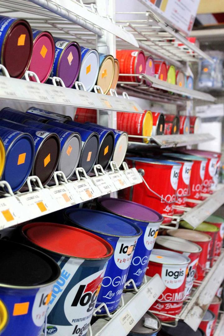 Matériaux de peinture Le Tampon